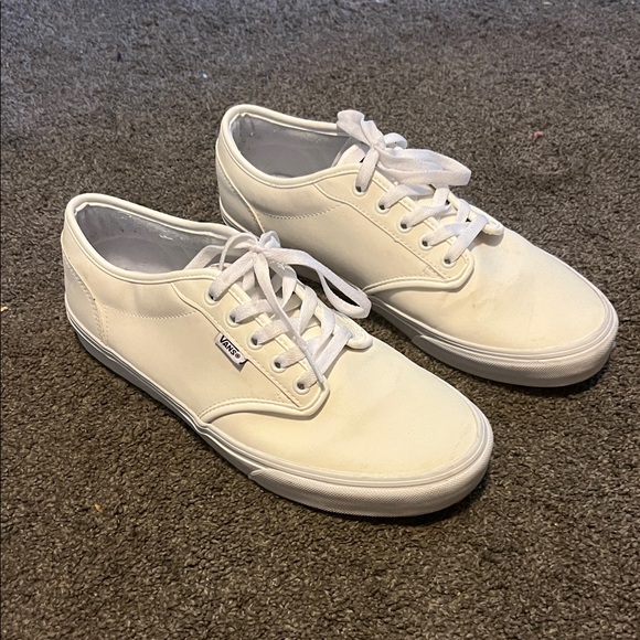 Vans Other - Vans Men's Classic White leather Sneakers